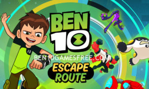 Ben 10 Escape Route Game