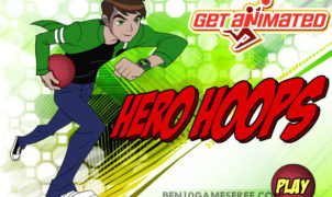 Ben 10 Hero Hoops game