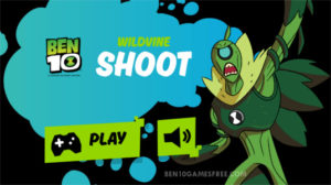 Ben 10 Wildvine Shoot Game