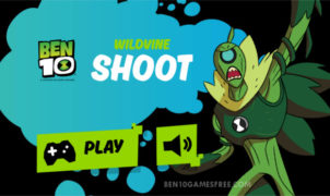 Ben 10 Wildvine Shoot Game